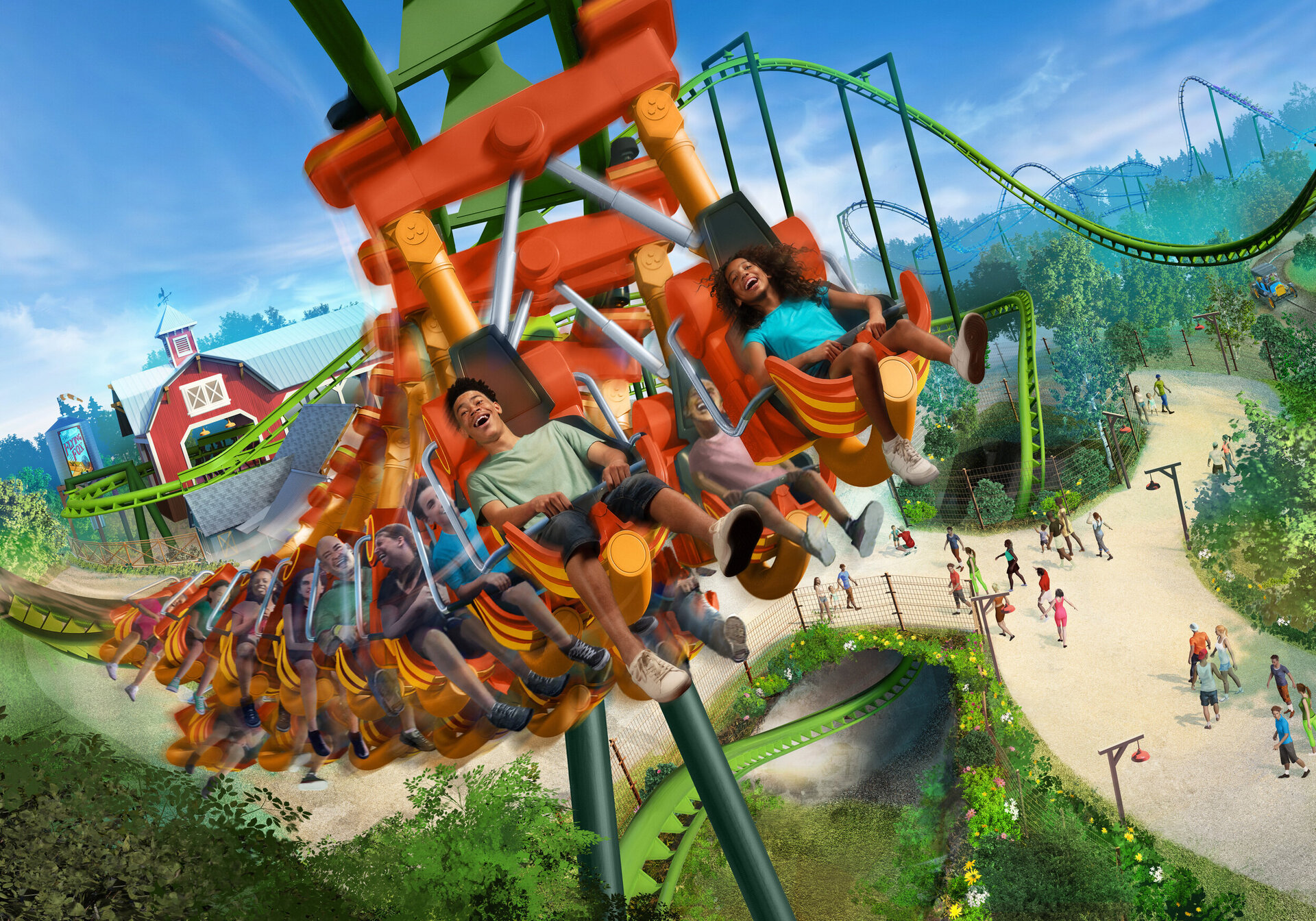 kentucky kingdom flying fox