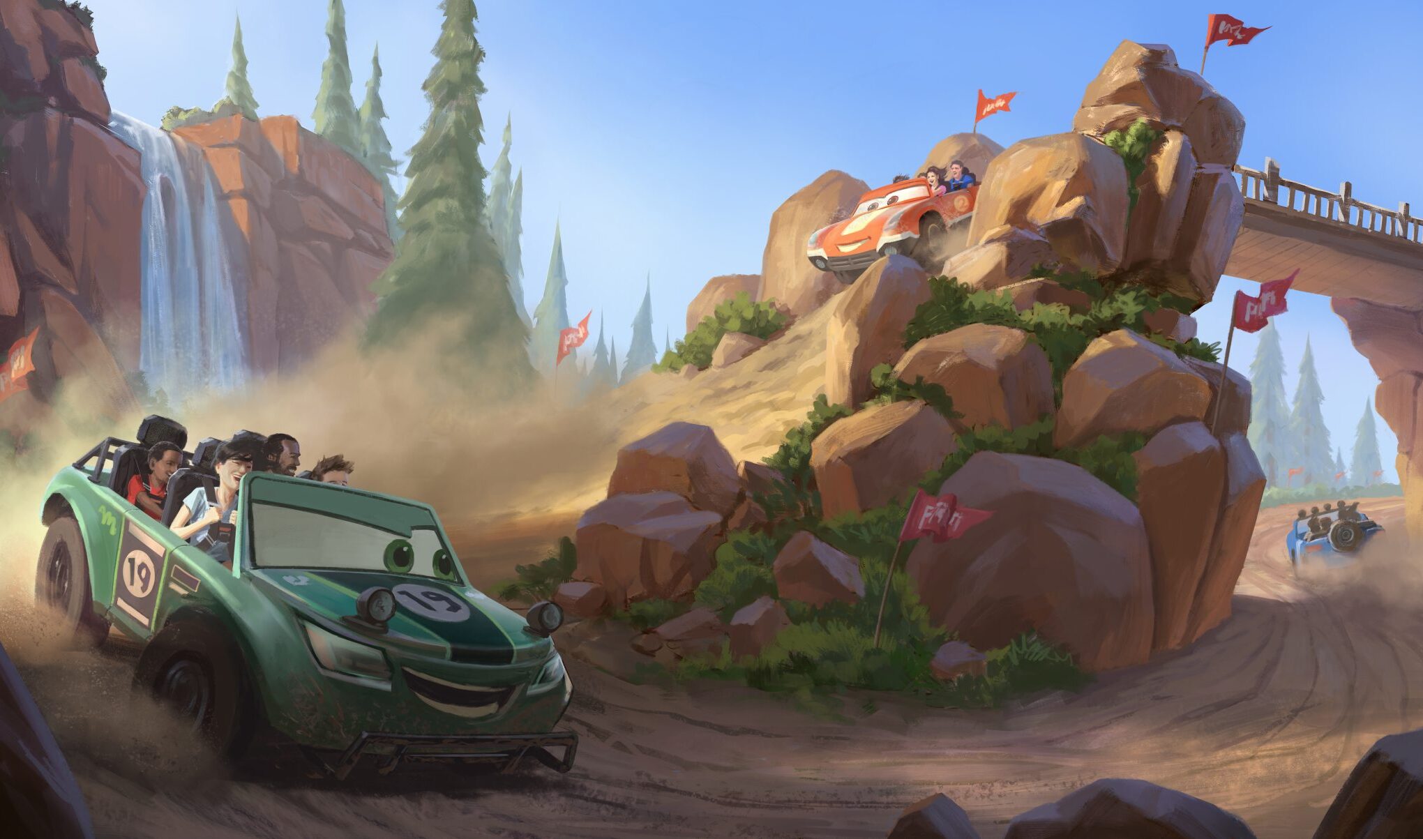 magic kingdom cars