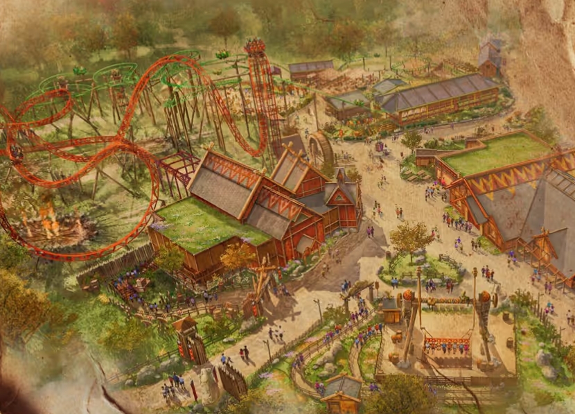 paultons park valgard drakon