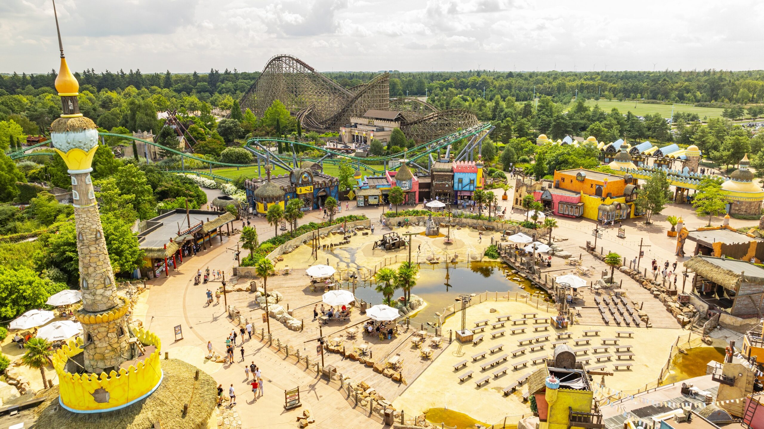 toverland port laguna droneshot