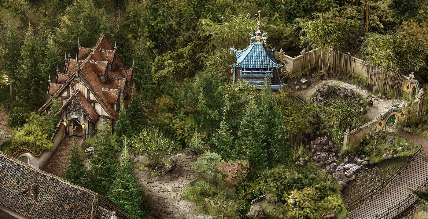 efteling sprookjesbibliotheek en chinese nachtegaal