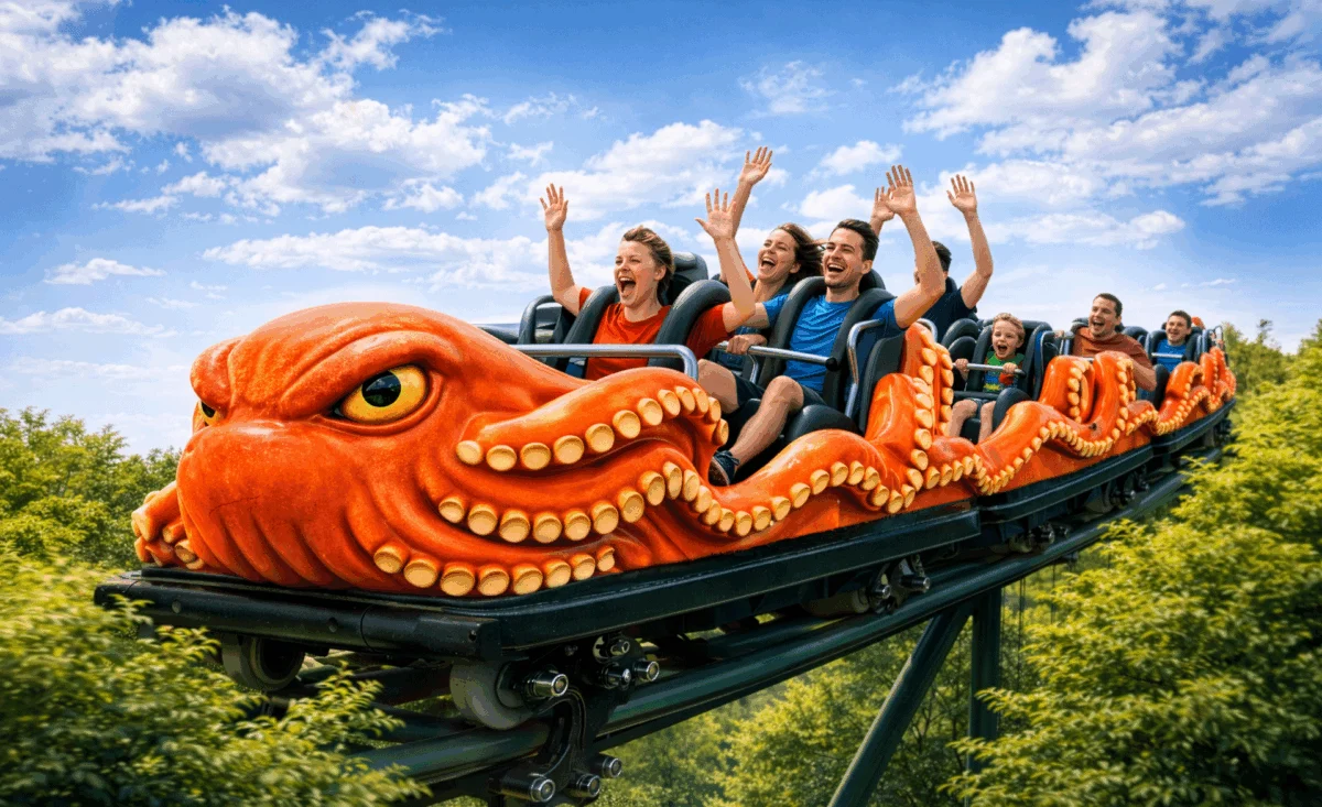 boudewijn seapark angry octopus